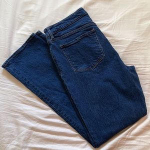 Old Navy Kick Boot Cut High Rise Button Fly Jeans Sz 12